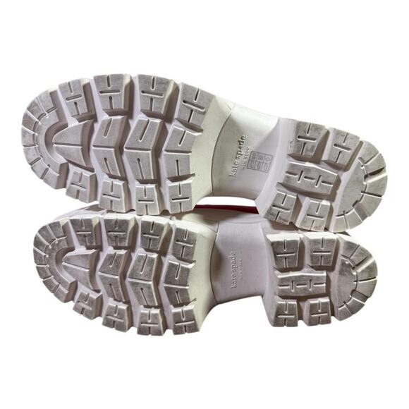 Kate Spade New York Upstate Chunky Red Platform Sneaker Women size 9 - Picture 9 of 9